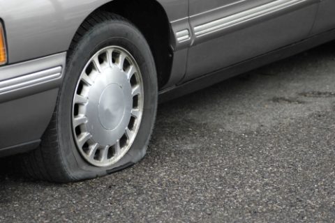 Flat tire